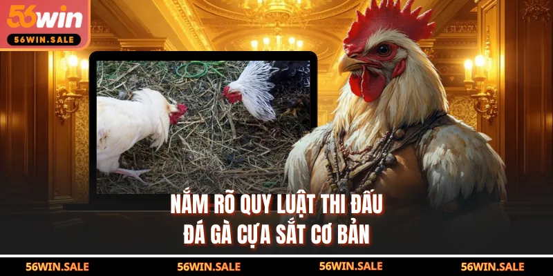 Nắm rõ quy luật thi đấu đá gà cựa sắt 56WIN cơ bản