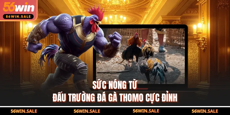 Sức nóng từ đấu trường đá gà Thomo 56WIN cực đỉnh