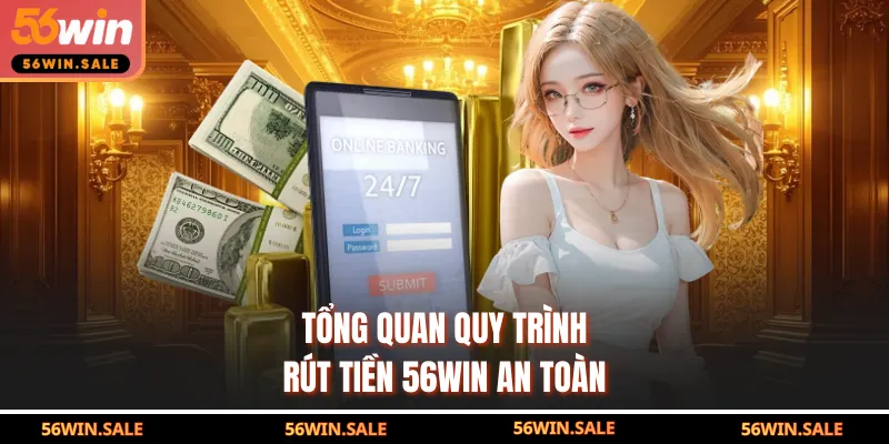 Tổng quan quy trình rút tiền 56WIN an toàn